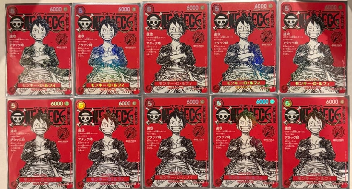 モンキー・D・ルフィ SR [ST21-014](プロモーションカード「ワンピースマガジン 特集 週刊少年ジャンプとワンピース 020」)