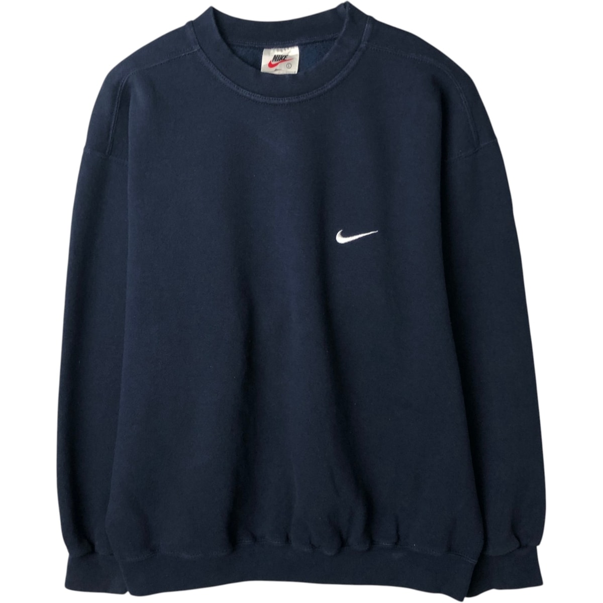 古着 90年代 ナイキ NIKE ワンポイントロゴスウェットシャツ トレーナー USA製 メンズL相当 ヴィンテージ/eaa635078