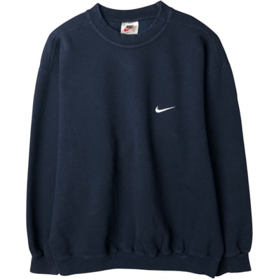 古着 90年代 ナイキ NIKE ワンポイントロゴスウェットシャツ トレーナー USA製 メンズL相当 ヴィンテージ/eaa635078