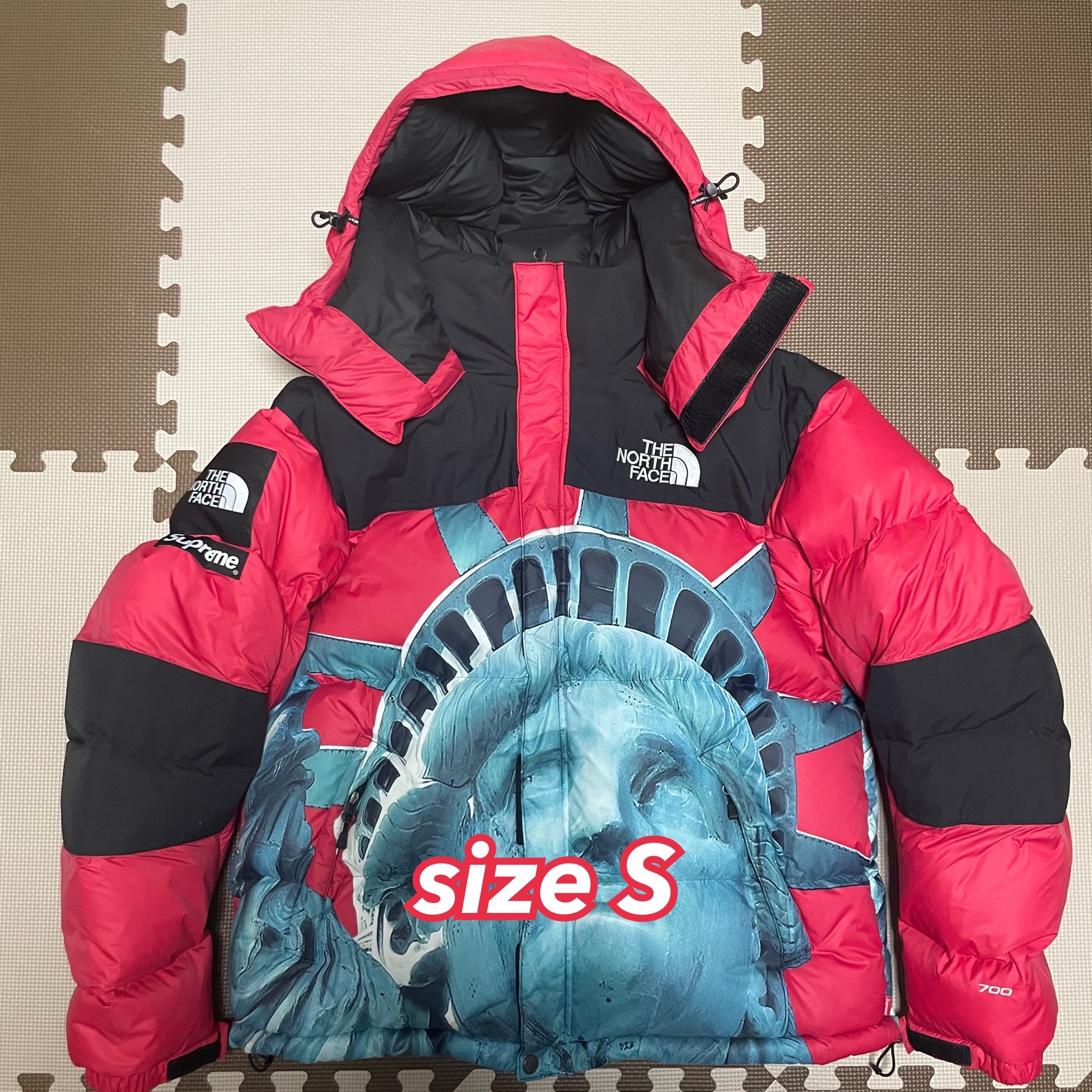 Supreme x The North Face Statue of Liberty Baltoro Jacket "Red"