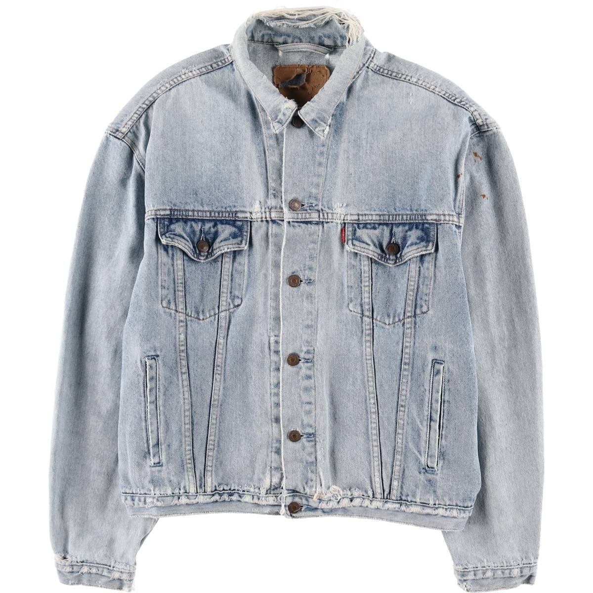 古着 80年代 リーバイス Levi's 70503-0220 デニムジャケット Gジャン メンズXL相当 ヴィンテージ/eaa584023