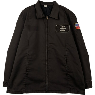 古着 ~90年代 レッドキャップ Red kap 星条旗柄 ワークジャケット USA製 メンズL相当 ヴィンテージ/eaa618451