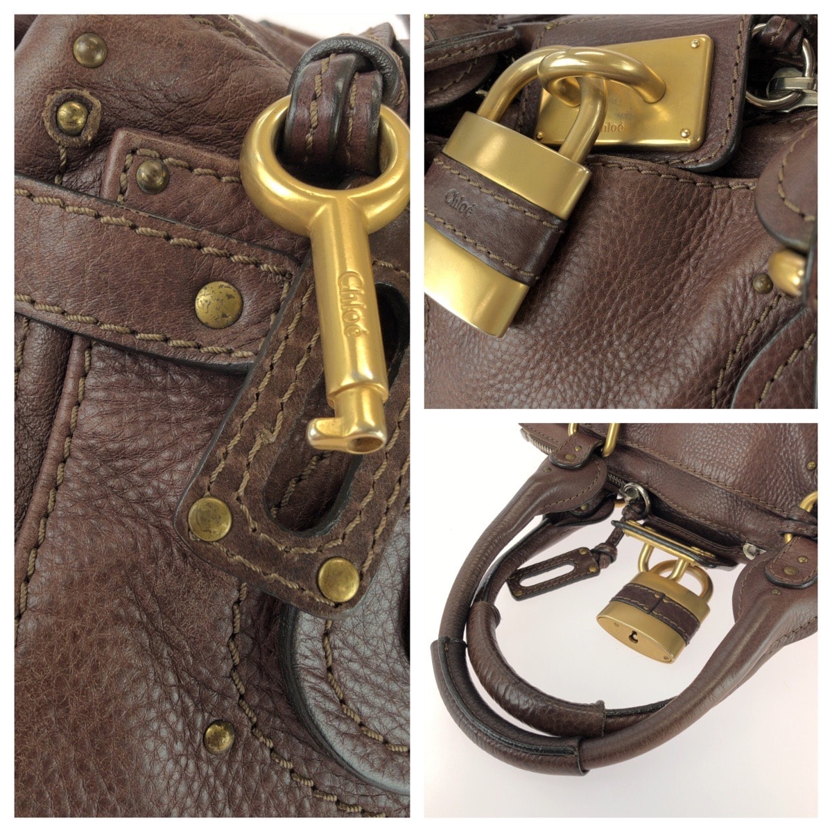 B (目立った傷や汚れなし)】美品 Chloe クロエ ヴィンテージ