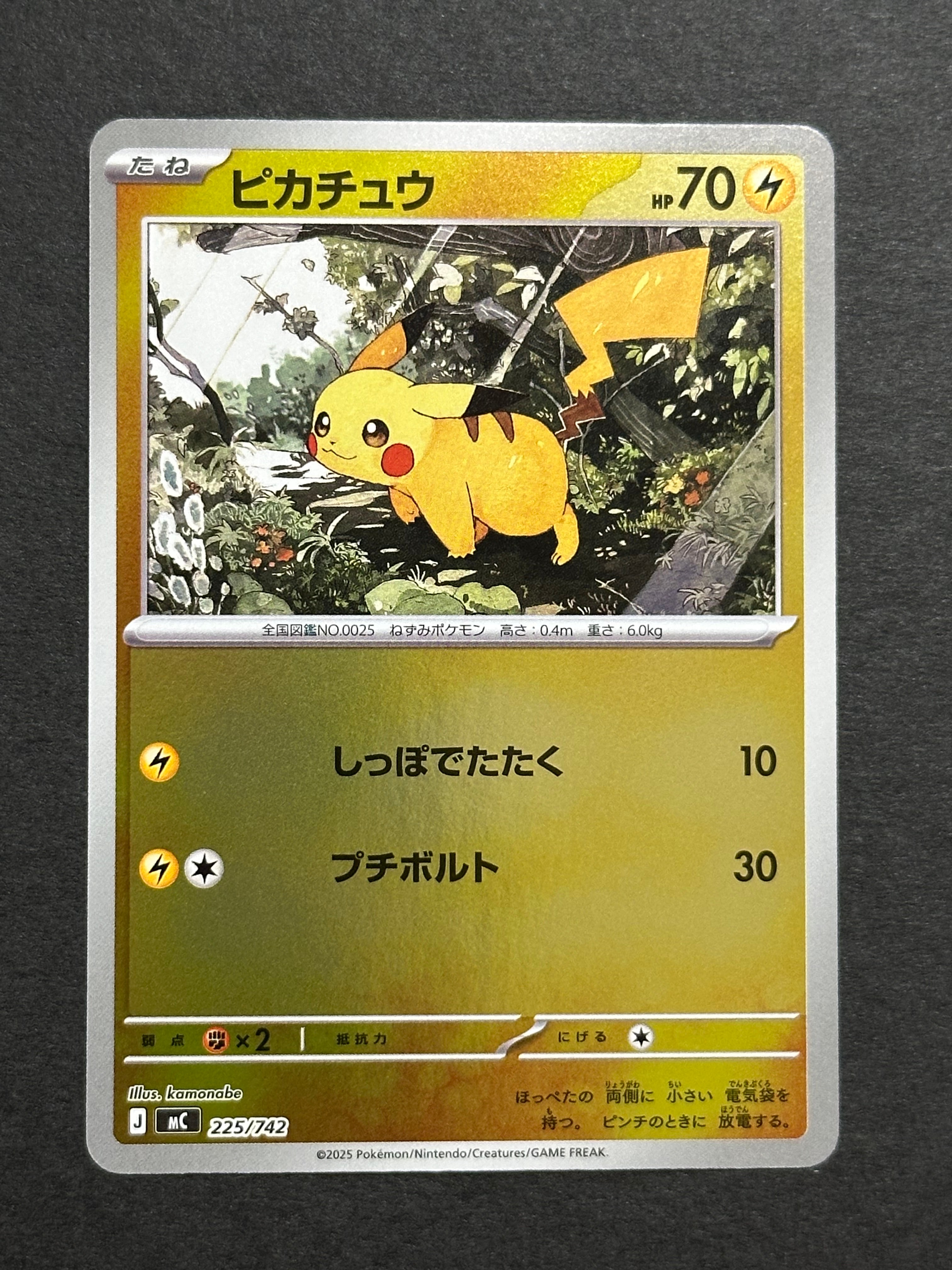 PSA10】ピカチュウ :ミラー [MC 225/742](スタートデッキ100「バトル