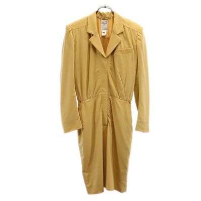 CELINE セリーヌ 長袖 ワンピース