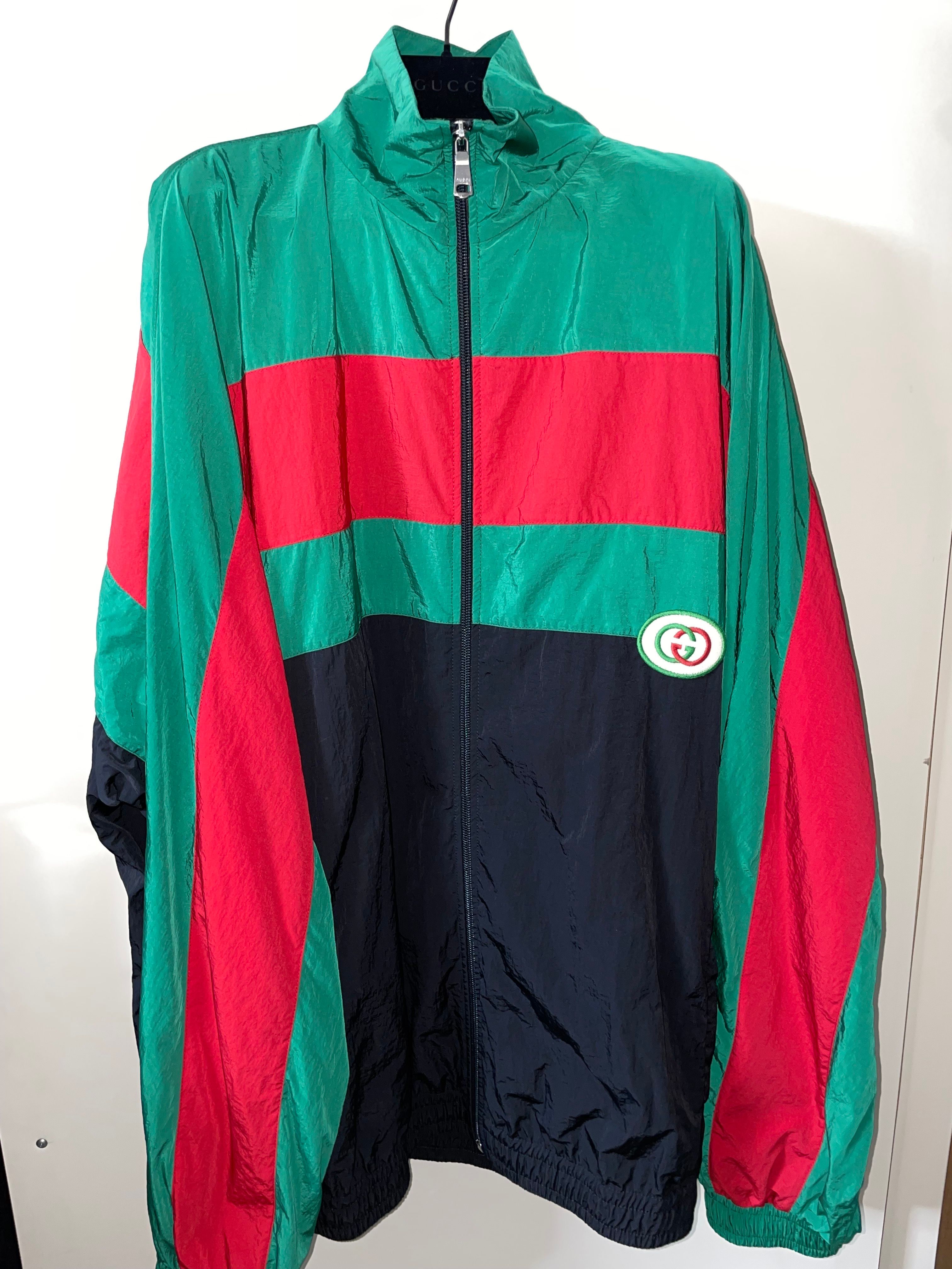 GUCCI ナイロン トラックジャケット XLサイズ