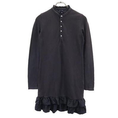 RALPH LAUREN 長袖 フリル ワンピース