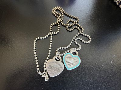 Supreme / Tiffany & Co. Return to Tiffany Heart Tag Pendant "Silver"