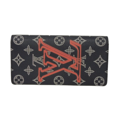 LOUIS VUITTON ルイ・ヴィトン ポルトフォイユ ブラザ LVロゴ フラワー LVシグネチャー ホワイト ピンク コンパートメント 札入れ カードケース コインケース モノグラム インク アップサイドダウン ネイビー 長財布 M62893