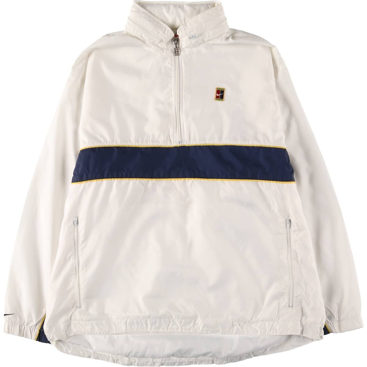 古着 90年代 ナイキ NIKE ハーフジップ ウォームアッププルオーバー メンズXL相当 ヴィンテージ/eaa527350