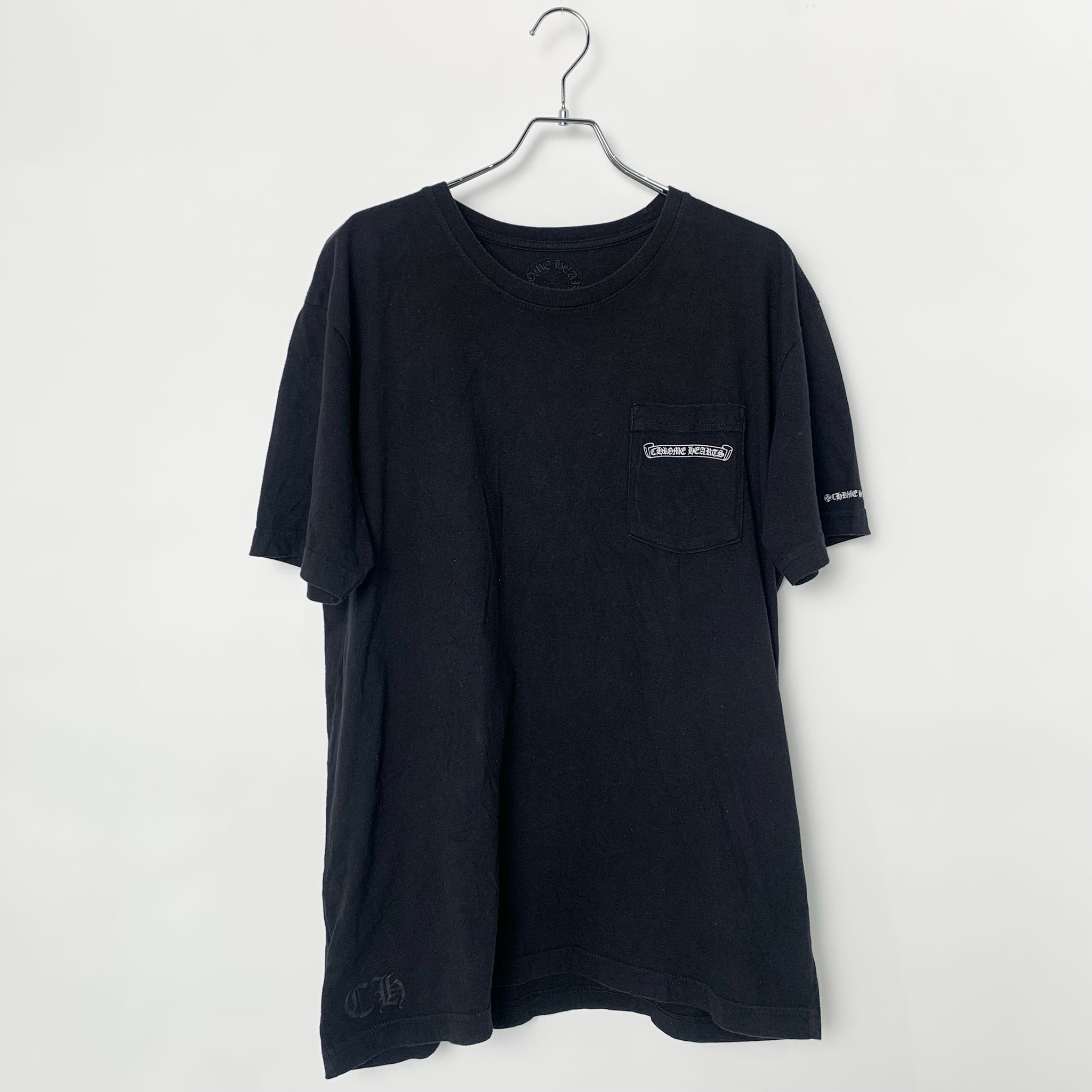 Chrome Hearts Scroll Label Print T-Shirt "Black"