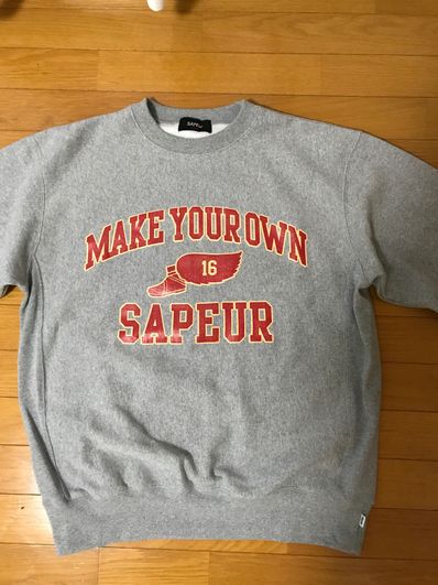 SAPEur WINGFOOT SWEAT "Gray"