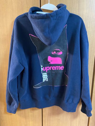 Supreme Catwoman Hooded Sweatshirt "Navy"