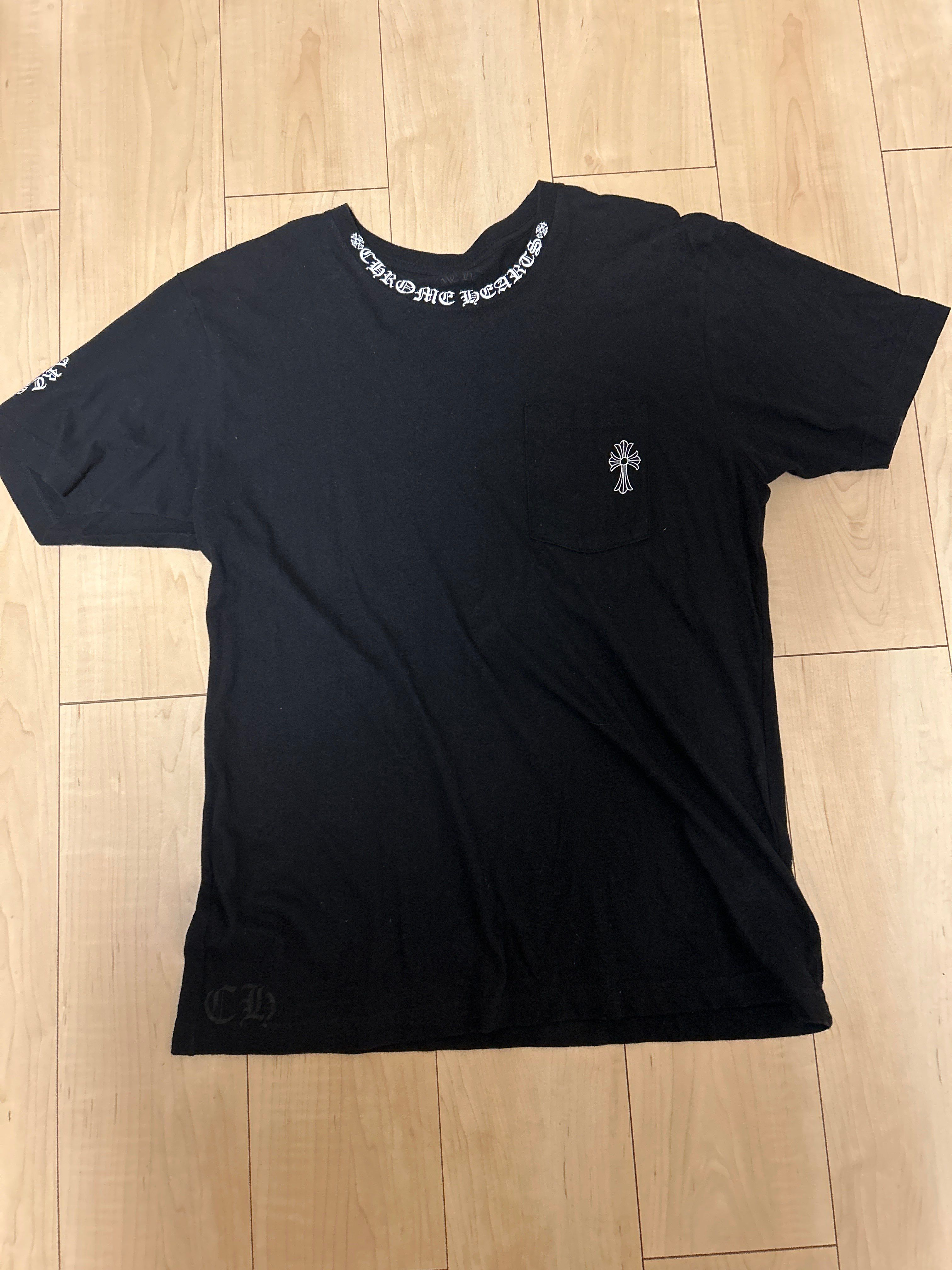 Chrome Hearts Neck Logo T-Shirt "Black"