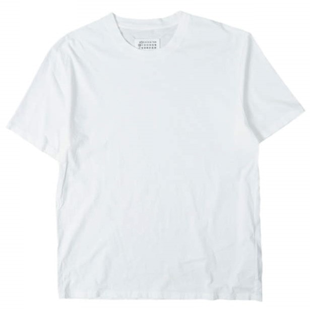 Maison Margiela 1 10 メゾンマルジェラ 25SS トルコ製 オーガニックコットンTシャツ S50GC0710 S23973 XXL WHITE 半袖 トップス g28059