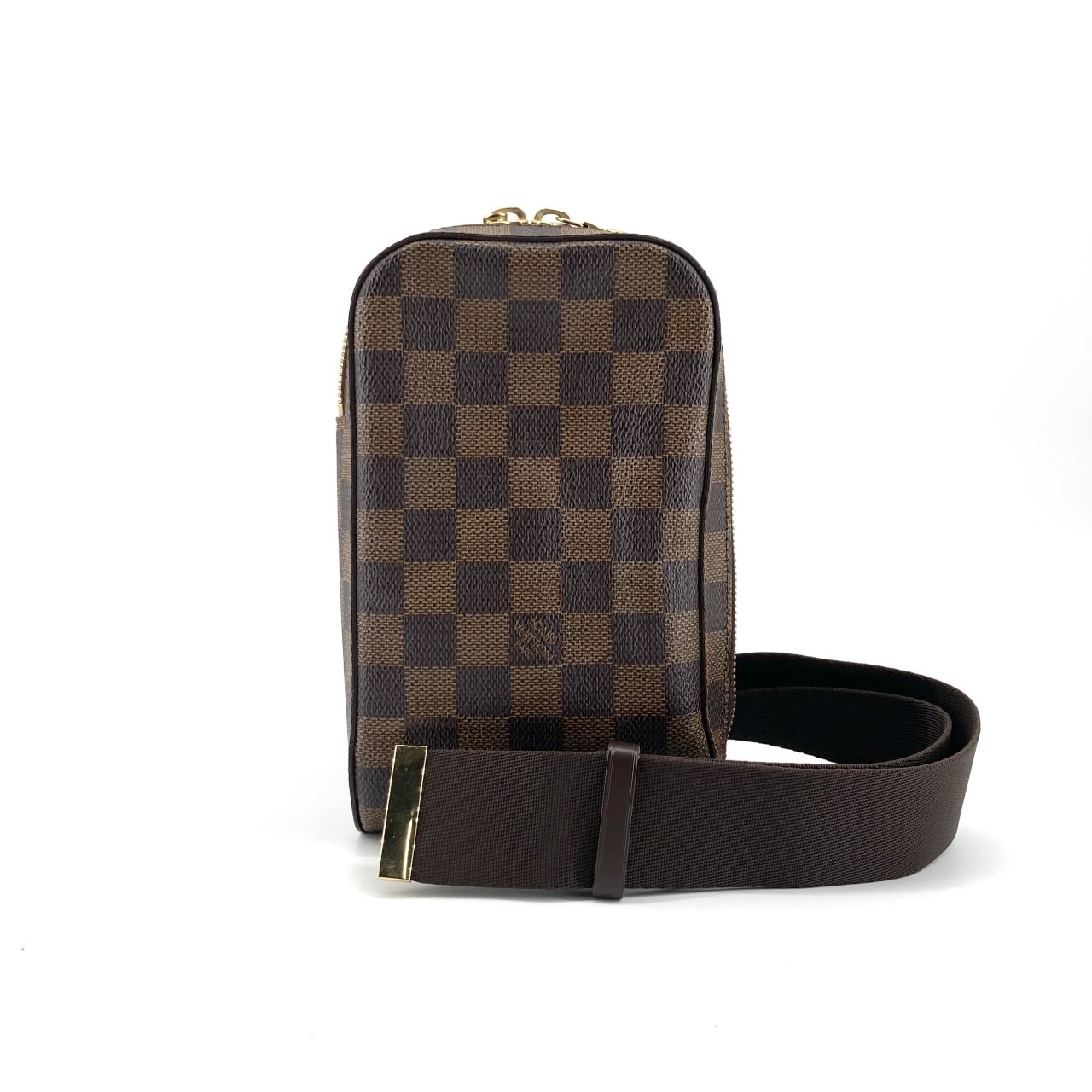 LOUIS VUITTON(ルイ・ヴィトン) ジェロニモス ダミエ キャンバス N51994 ボディバッグ ブラウン
