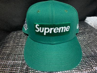 Supreme Money Box Logo New Era "Dark Green"