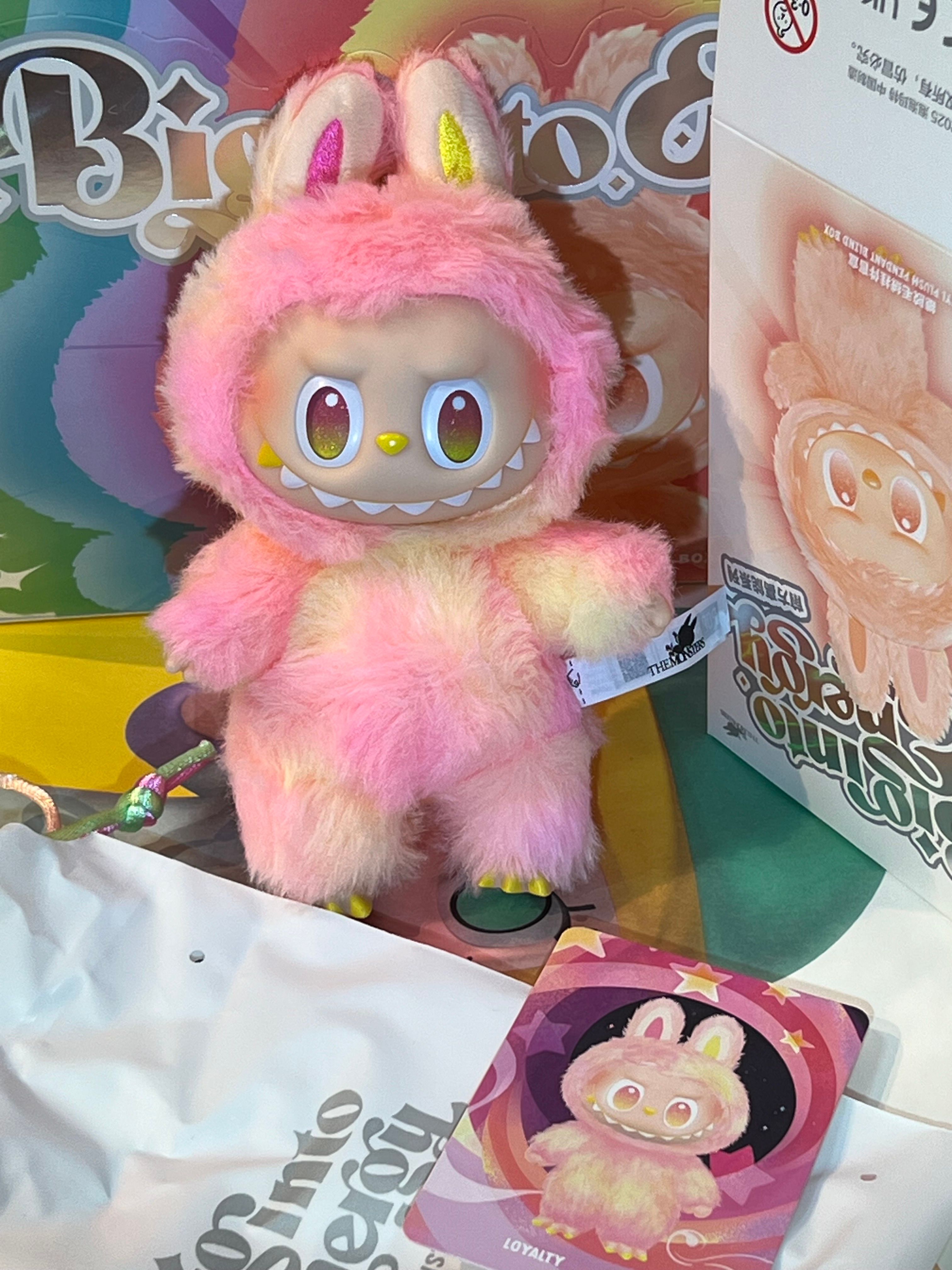 POP MART THE MONSTERS (LABUBU) Big into Energy Series Plush Pendant LOYALTY