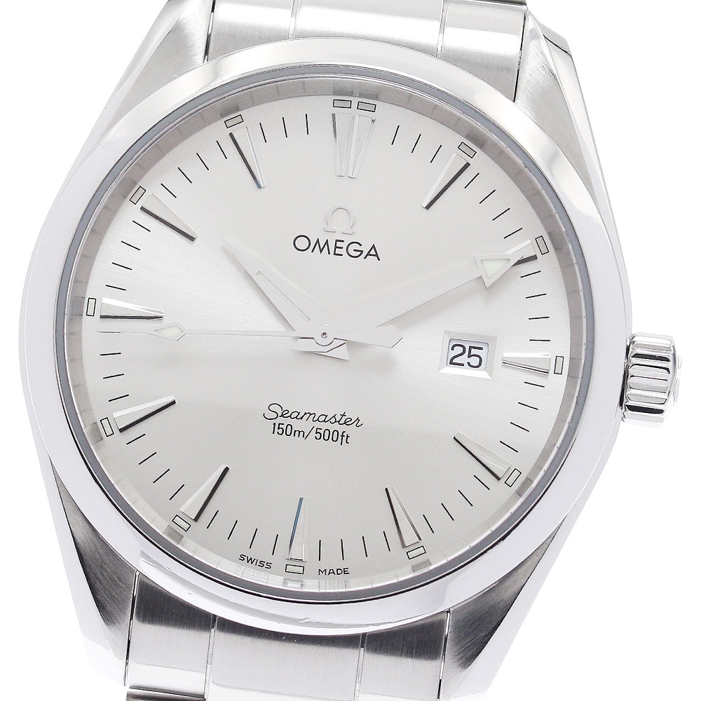 オメガ シーマスター アクアテラ デイト 2517.30 メンズ 【中古】