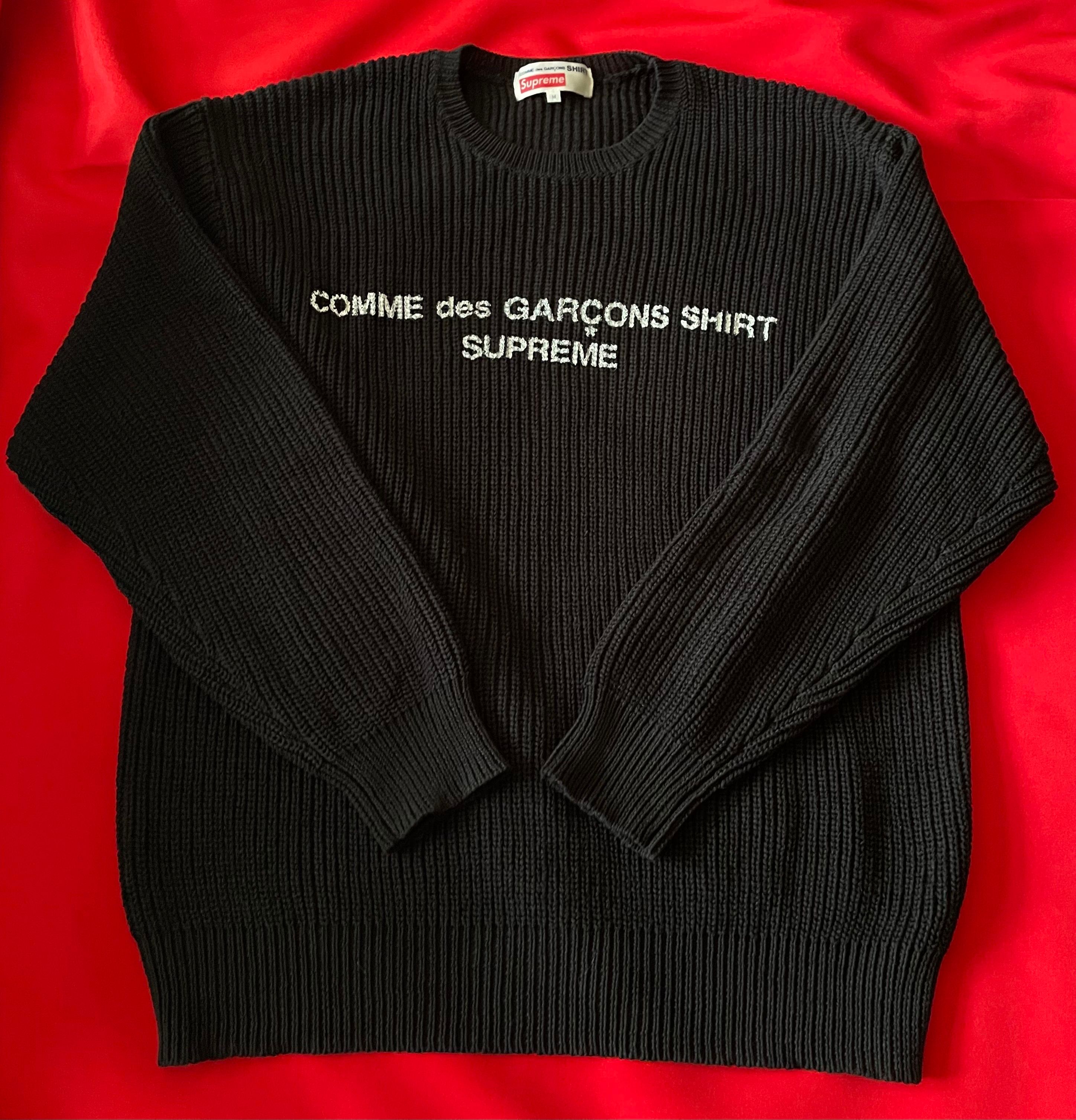 Supreme / Comme des Garçons SHIRT® Sweater "Black"