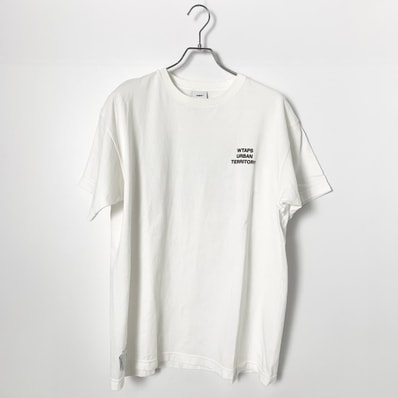 WTAPS 24SS WUT/PLAIN/SS COTTON"White"