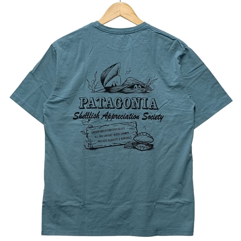 PATAGONIA パタゴニア 25SS 品番 37801 AQUATIC ACTION ORGANIC TEE オーガニックコットン Tシャツ 53435