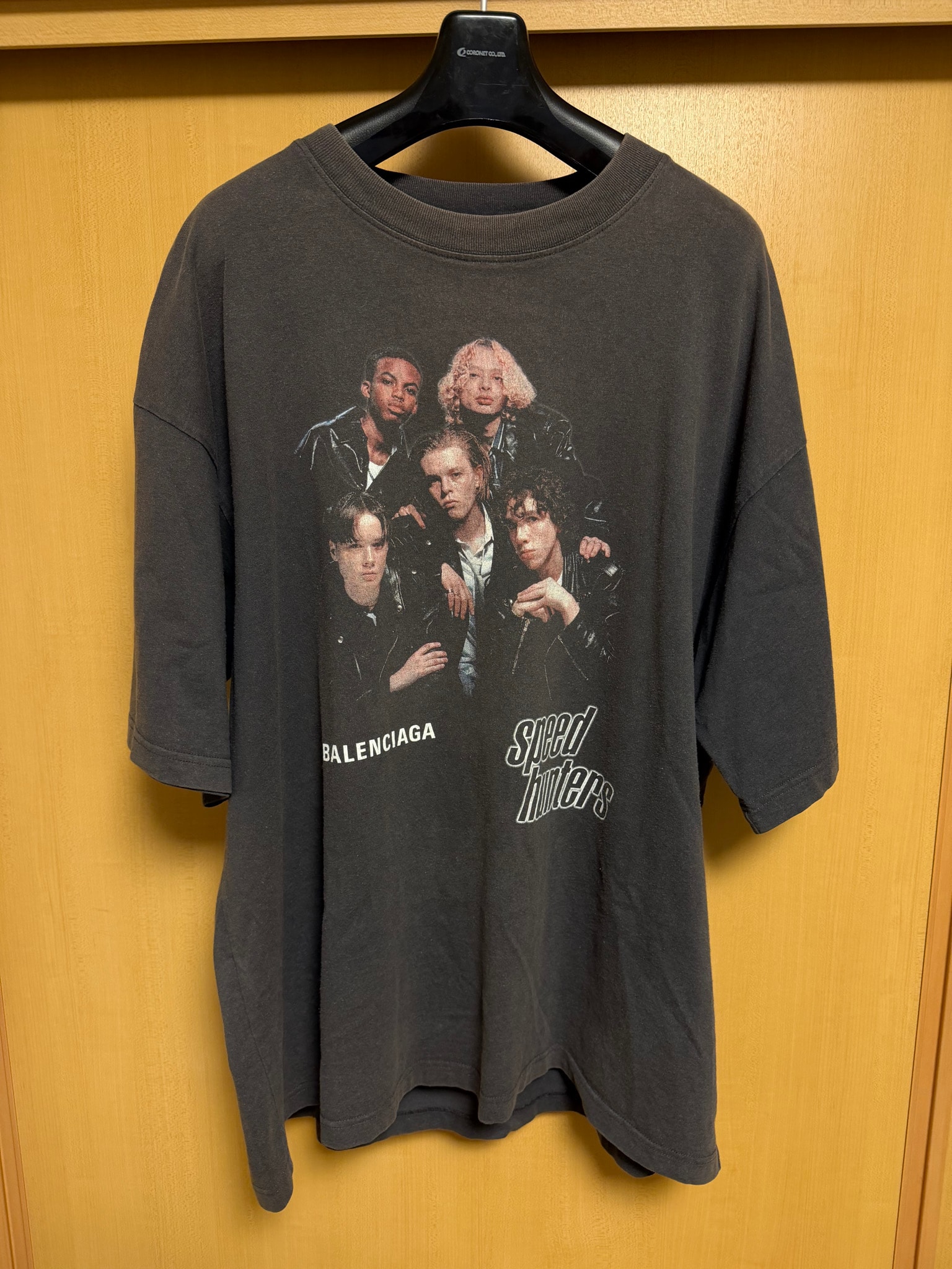 BALENCIAGA Speed Hunters Print T-Shirt "Black"