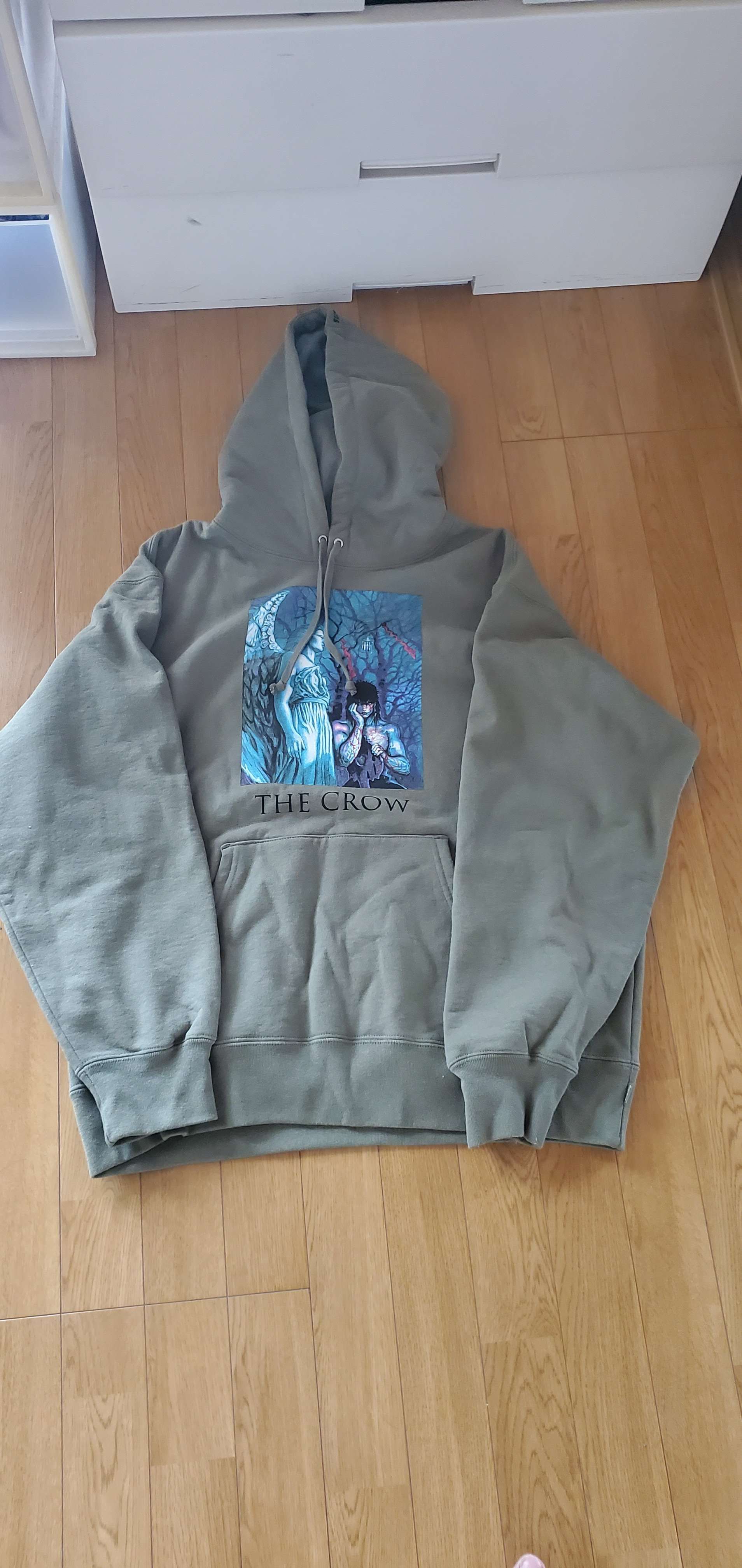 Supreme The Crow Hooded Sweatshirt "Olive"