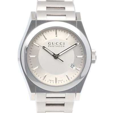 グッチ 腕時計 時計 ステンレススチール 115.4(806317239) クオーツ メンズ 1年保証 GUCCI 中古