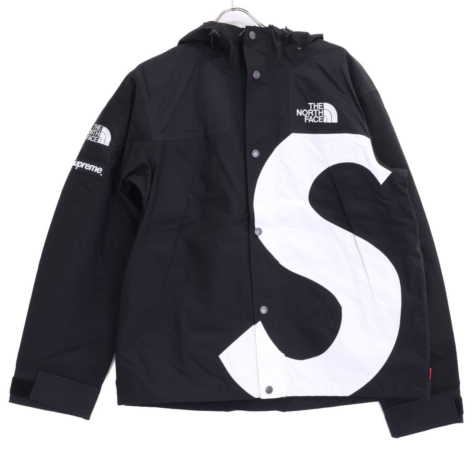 ノースフェイス xSupreme シュプリーム【新品同様/国内正規】NP62002I 20FW S Logo mountain jacket マウンテンジャケット S