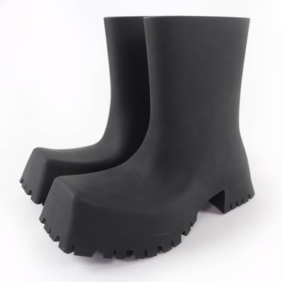 美品 バレンシアガ ショートブーツ TROOPER 24cm 679326