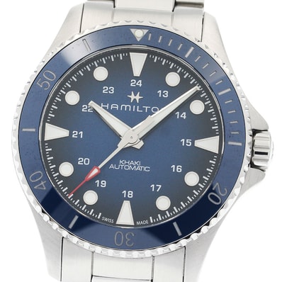 ハミルトン カーキ ネイビー スキューバ オート メンズ 【中古】