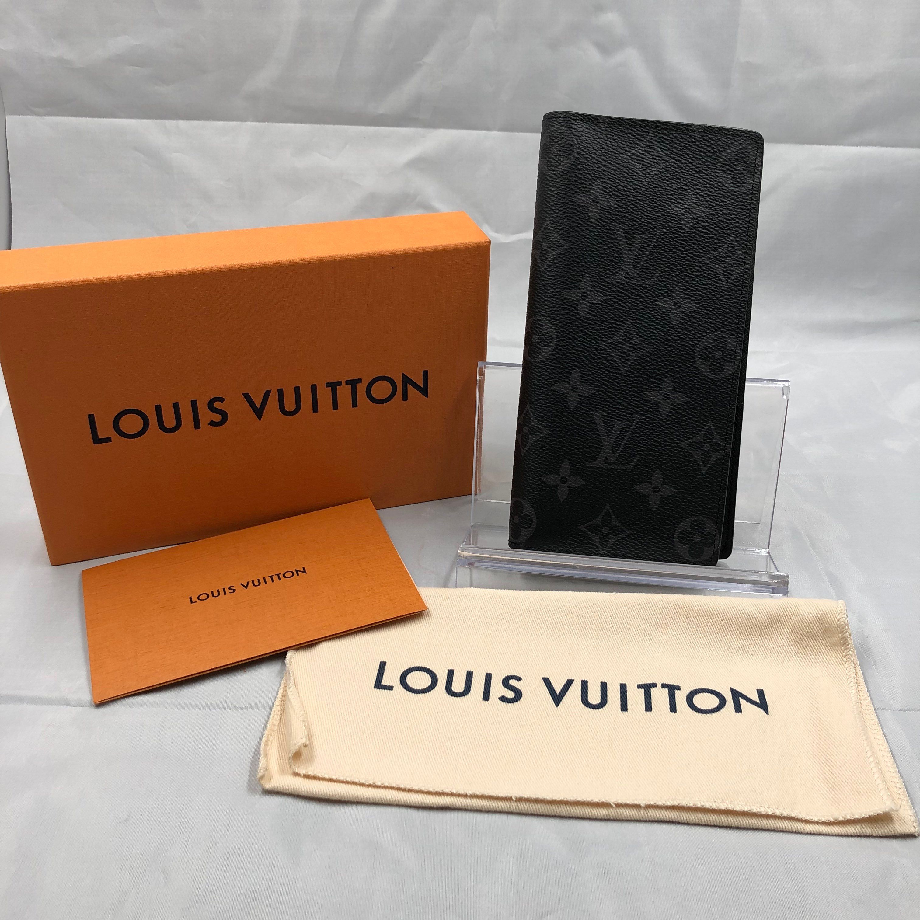Louis Vuitton Brazza Wallet Monogram Eclipse