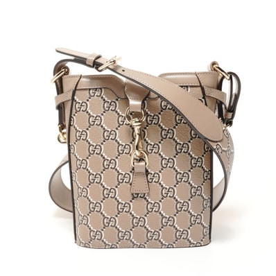 グッチ GUCCI GGシャドウ ミニバケット ショルダーバッグ【中古】