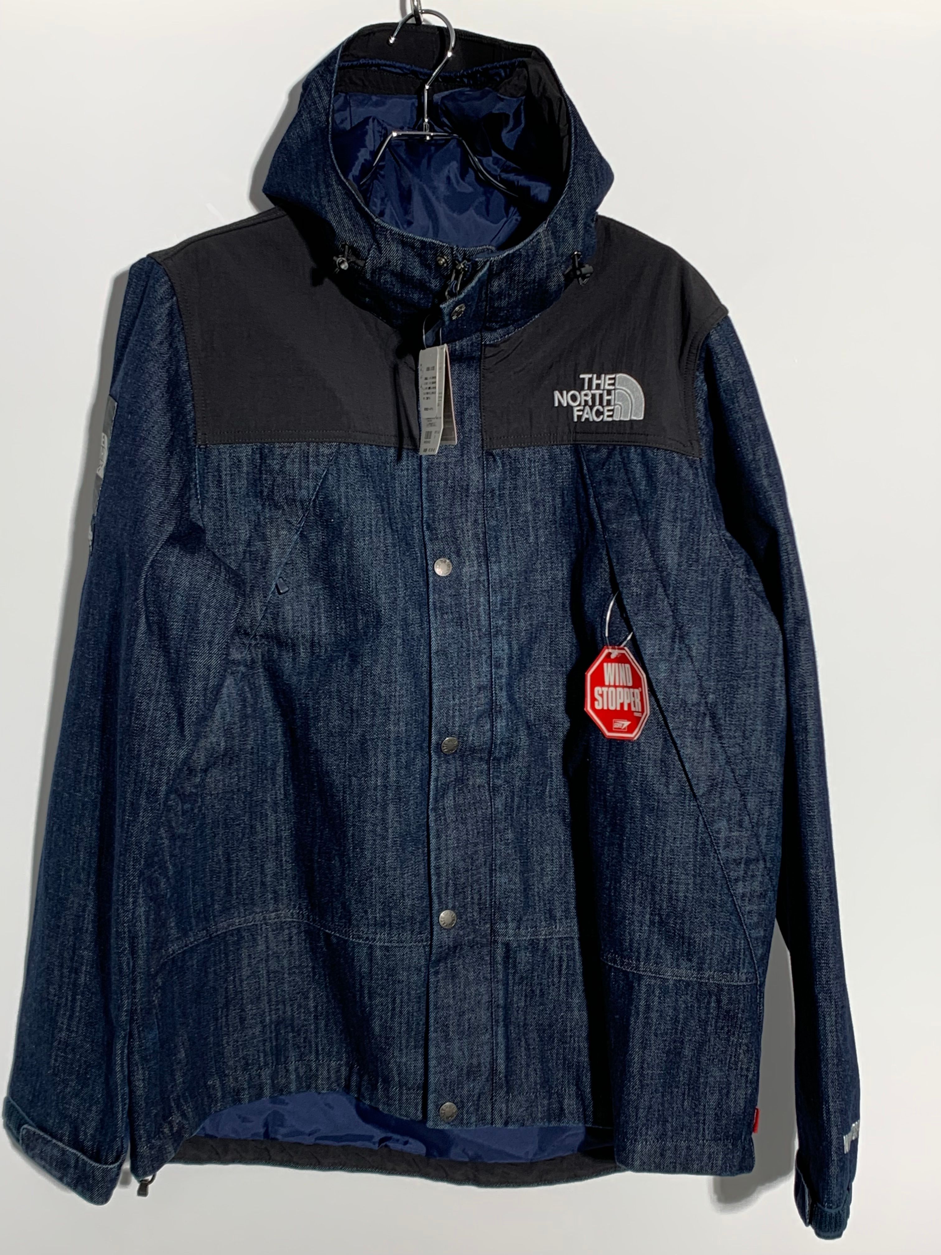 Supreme The North Face Denim Dot Shot Jacket "Denim"