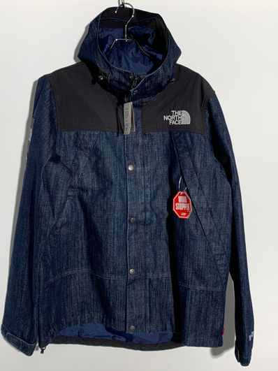Supreme The North Face Denim Dot Shot Jacket "Denim"