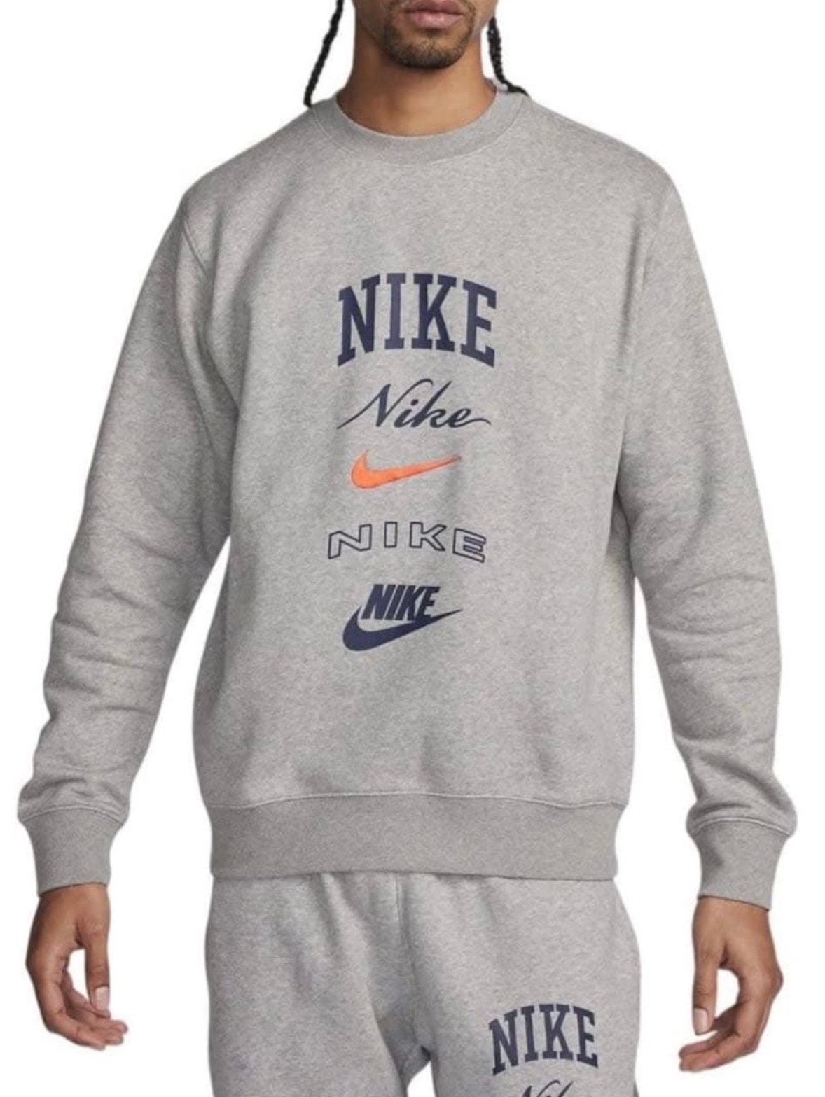 A (未使用に近い)】【新品タグ付き】NIKE セットアップ スウェットの