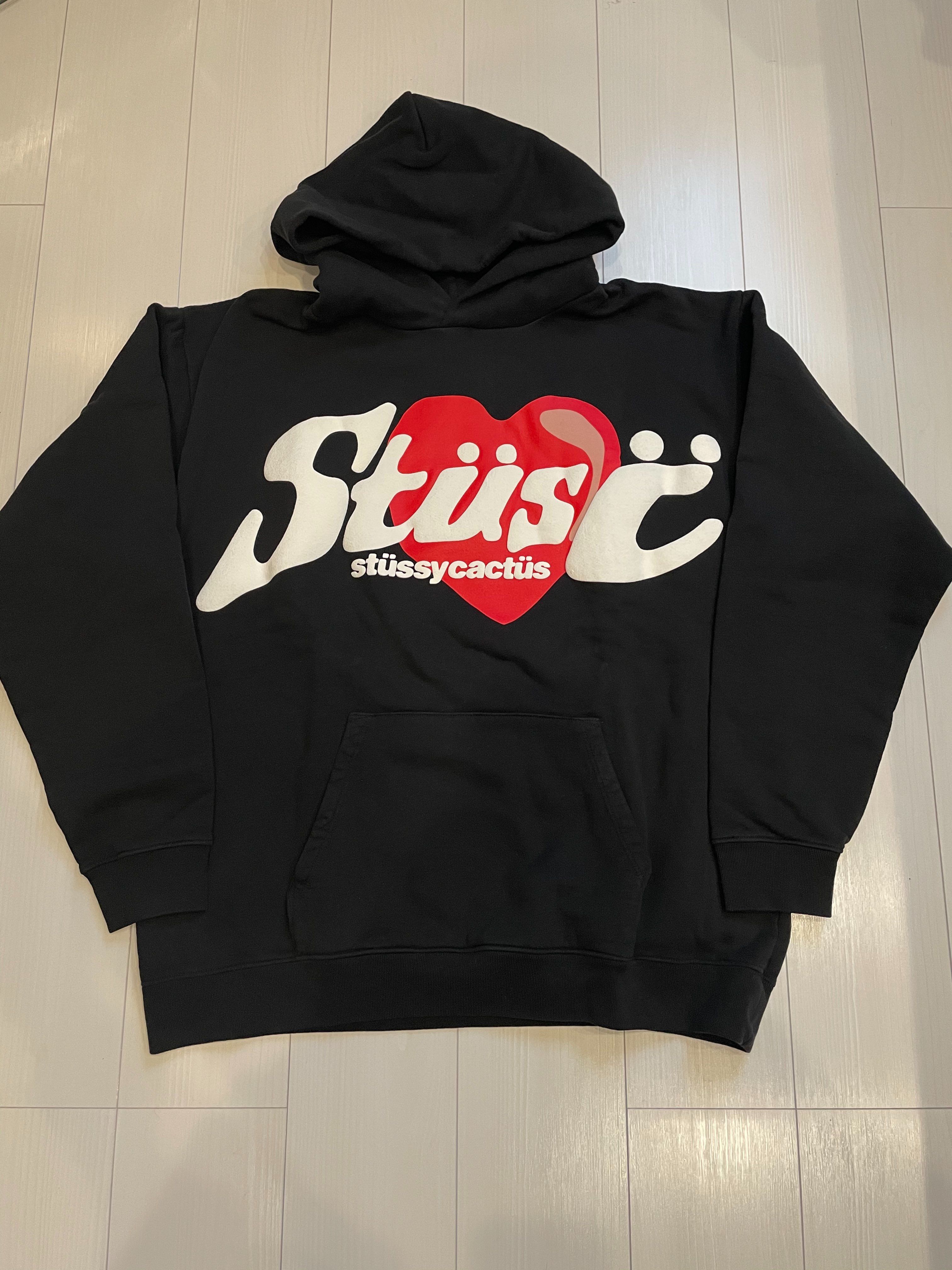 Stussy CPFM HEART HOODIE "Black"