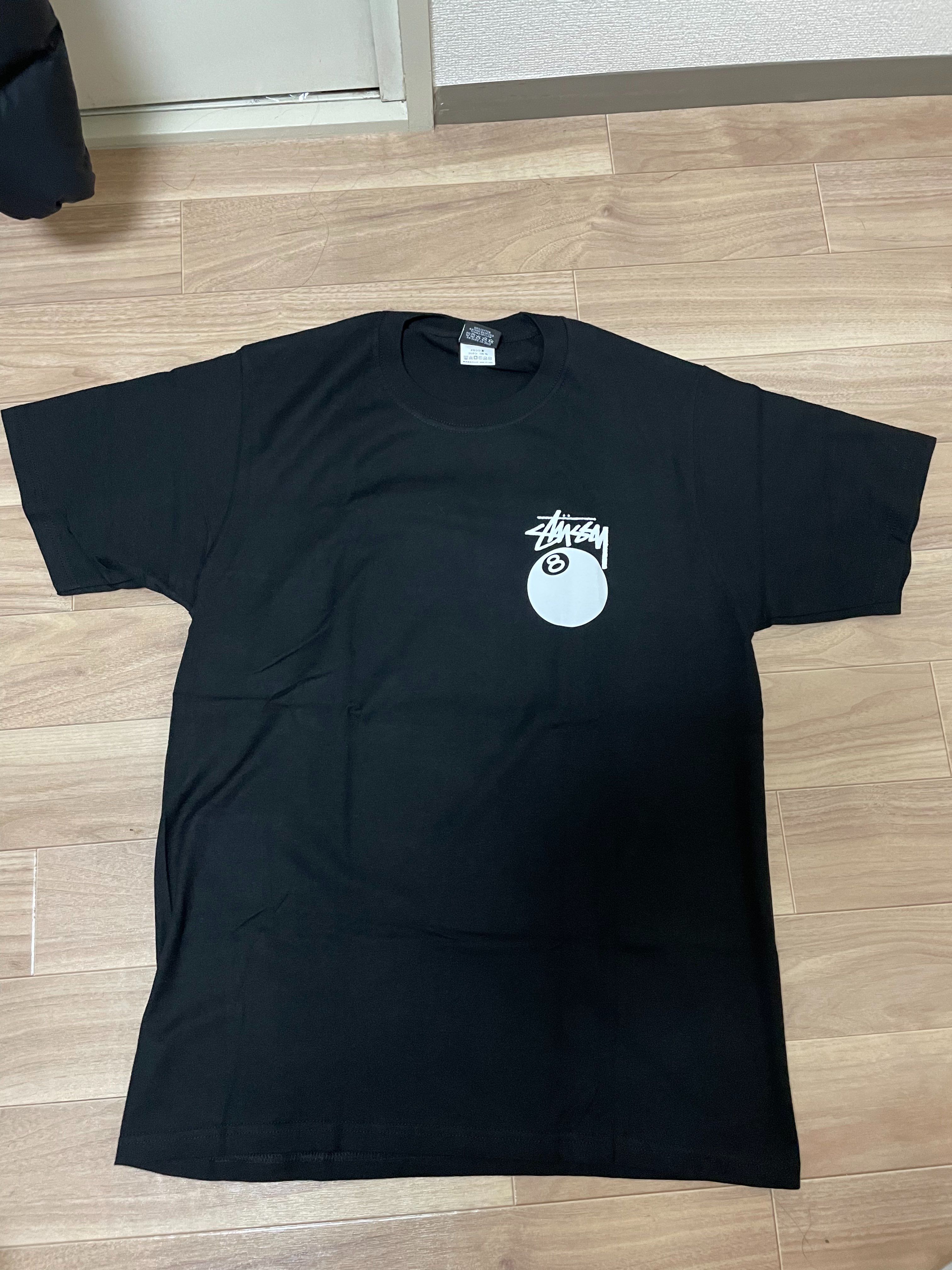 Stussy 8 BALL PIGMENT DYED TEE "Black"