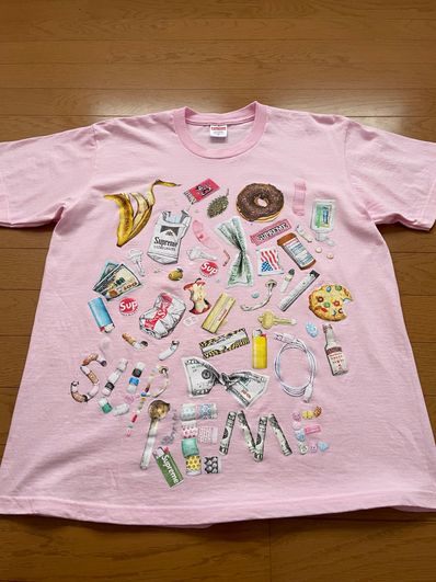 Supreme Trash Tee "Light Pink
"