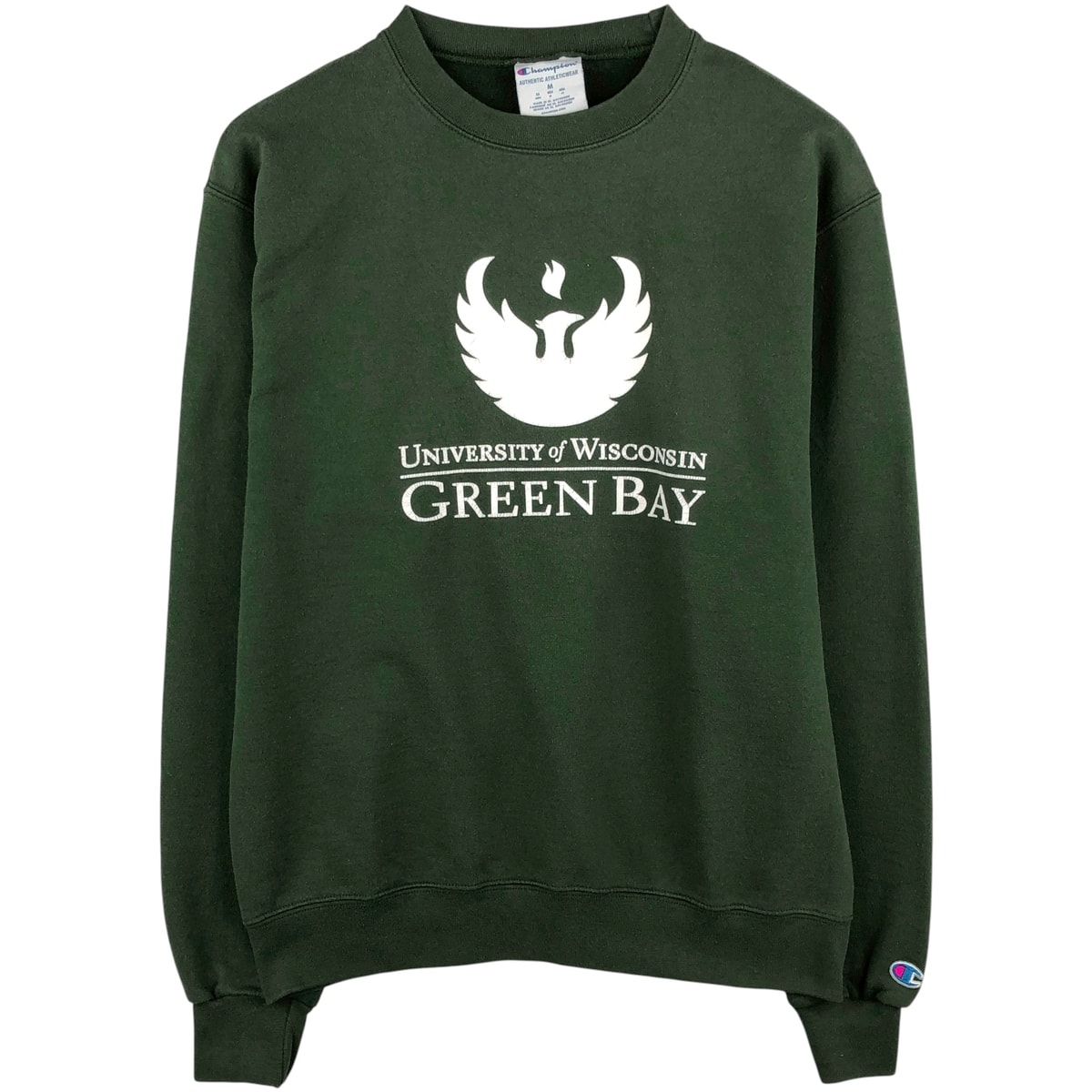 古着 チャンピオン Champion AUTHENTIC ATHLETICWEAR カレッジスウェットシャツ トレーナー メンズM相当/eaa610627