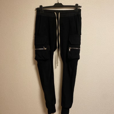 Rick Owens Mastodon Cargo Pants "Black"