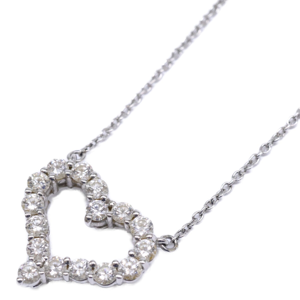 ティファニー Pt950 センチメンタルハート ダイヤモンド