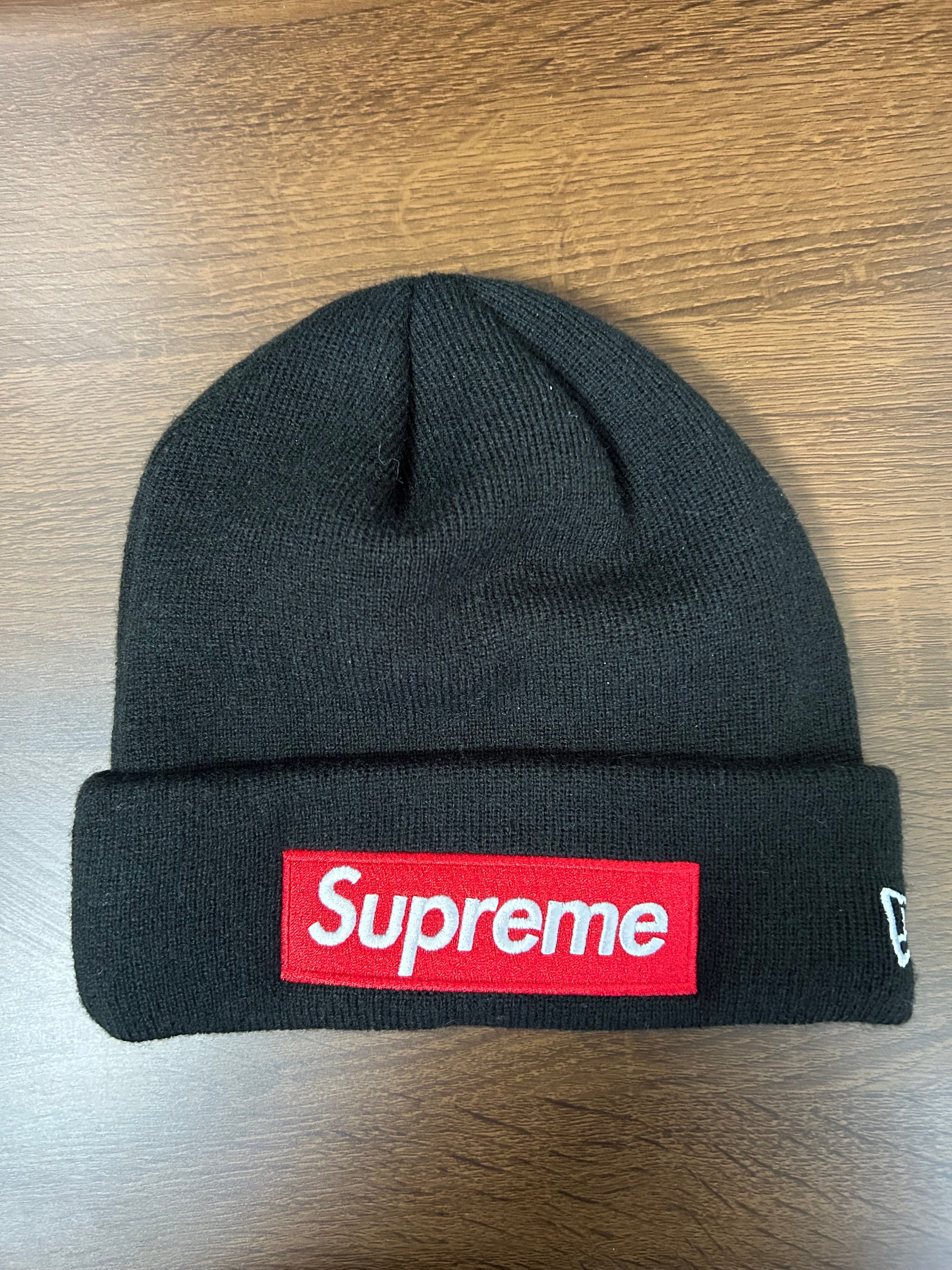 Supreme New Era Box Logo Beanie "Black"