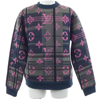 ルイヴィトン LOUIS VUITTON モノグラムジャカードスウェットシャツ HKY75WZRW スウェット