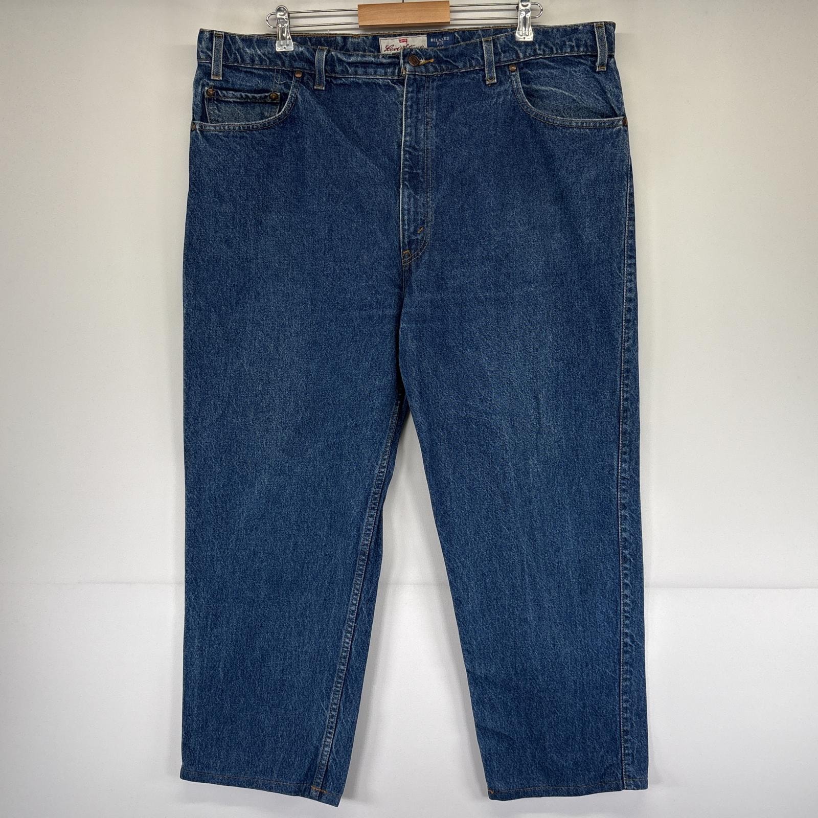 古着 90's/90年代 リーバイス Levi's デニムパンツ 540 テーパード 5ポケット ジーンズ ジーパン 大きいサイズ w44 L30  ブルー メンズ