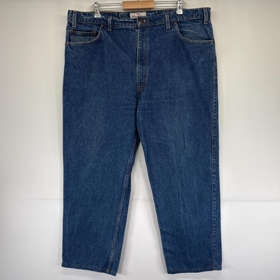 古着 90's/90年代 リーバイス Levi's デニムパンツ 540 テーパード 5ポケット ジーンズ ジーパン 大きいサイズ w44 L30 ブルー メンズ