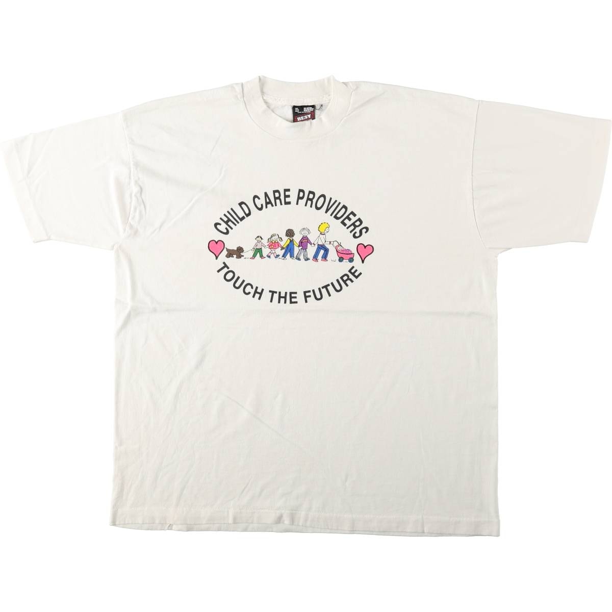 古着 90年代 フルーツオブザルーム FRUIT OF THE LOOM BEST プリントTシャツ USA製 メンズXL相当 ヴィンテージ/eaa642285