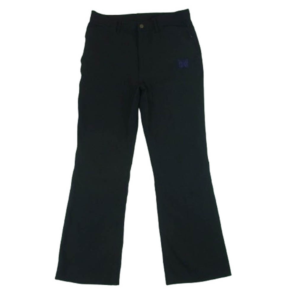 Needles ニードルス KP196 Boot-Cut Jean ブーツ カット トラック パンツ ポリエステル 日本製 ブラック系 S【中古】