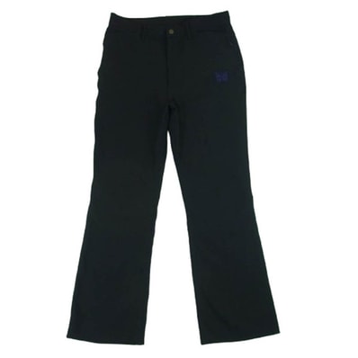 Needles ニードルス KP196 Boot-Cut Jean ブーツ カット トラック パンツ ポリエステル 日本製 ブラック系 S【中古】